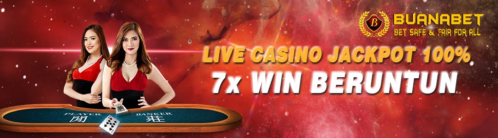 Promo Bonus 100% Win Beruntun Live Casino Online